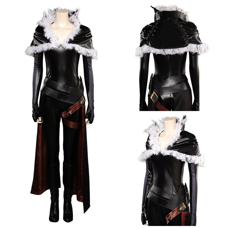 Final Fantasy XV Benedikta Harman Women Jumpsuit Party Carnival Halloween Cosplay Costume