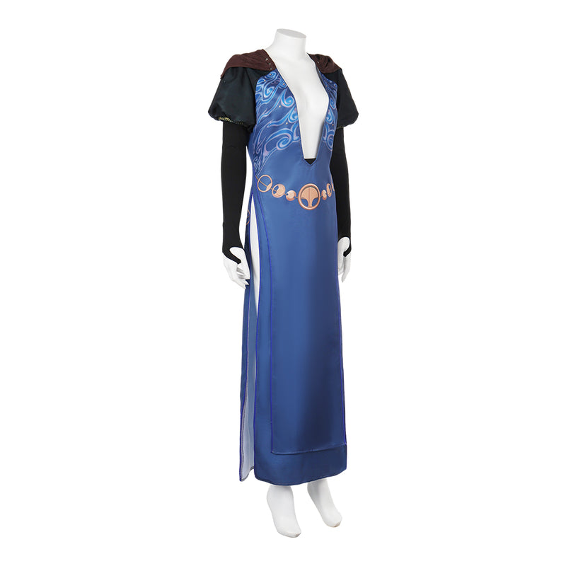 blue dress bg3 blue night dress at Baldur's Gate 3 Nexus
