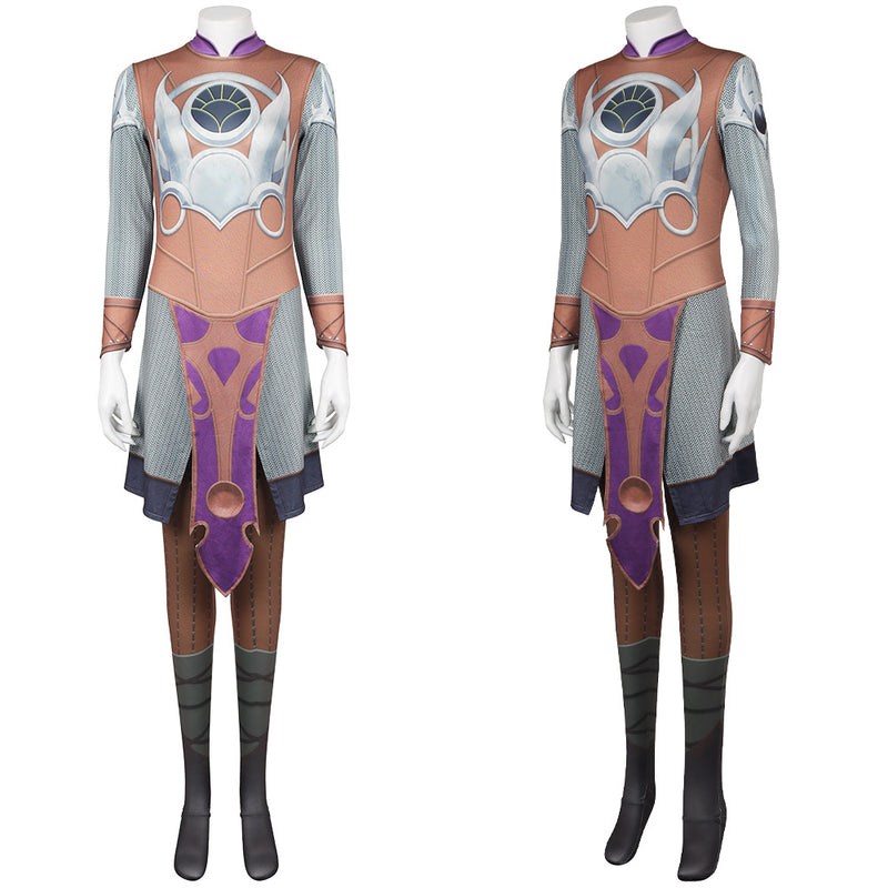 Game Baldur's Gate 3 Shadowheart Jumpsuit Party Carnival Halloween Cosplay Costume