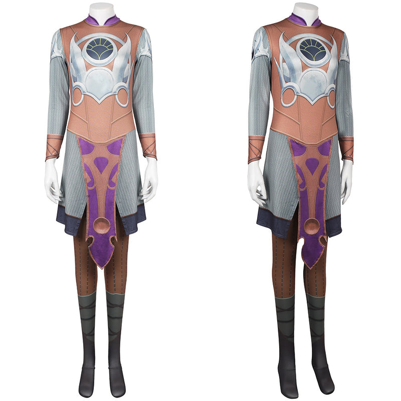 Game Baldur's Gate 3 Shadowheart Jumpsuit Party Carnival Halloween Cosplay Costume