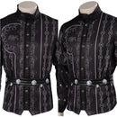 Game Baldur's Gate III Astarion Cazador Outfits Party Carnival Halloween Cosplay CostumeMaterial:  Including:  Size chart:（工厂男女欧码的网站前台有自带可不加，其余都需要增加尺码表） Shipping:  (外购类的衣服这段文字可不加)	 1.Processing Tim