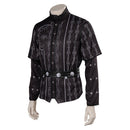 Game Baldur's Gate III Astarion Cazador Outfits Party Carnival Halloween Cosplay CostumeMaterial:  Including:  Size chart:（工厂男女欧码的网站前台有自带可不加，其余都需要增加尺码表） Shipping:  (外购类的衣服这段文字可不加)	 1.Processing Tim