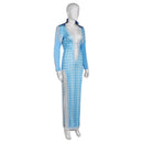 Game Baldur's Gate Shadowheart Wavemothes Robe Party Carnival Halloween Cosplay Costume