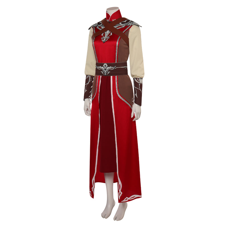 Game Baldur's Gate Warlock Outfits Party Carnival Halloween Cosplay Costume