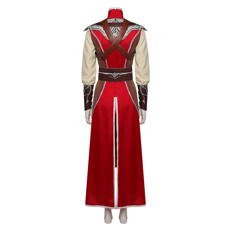 Game Baldur's Gate Warlock Outfits Party Carnival Halloween Cosplay Costume