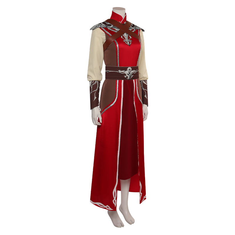 Game Baldur's Gate Warlock Outfits Party Carnival Halloween Cosplay Costume