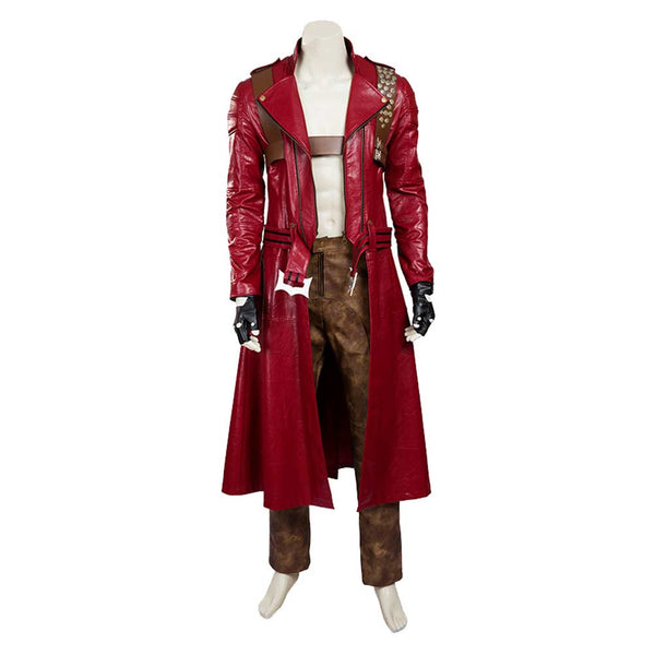 Game Devil May Cry Dante Outfits Halloween Party Carnival Cosplay Costume