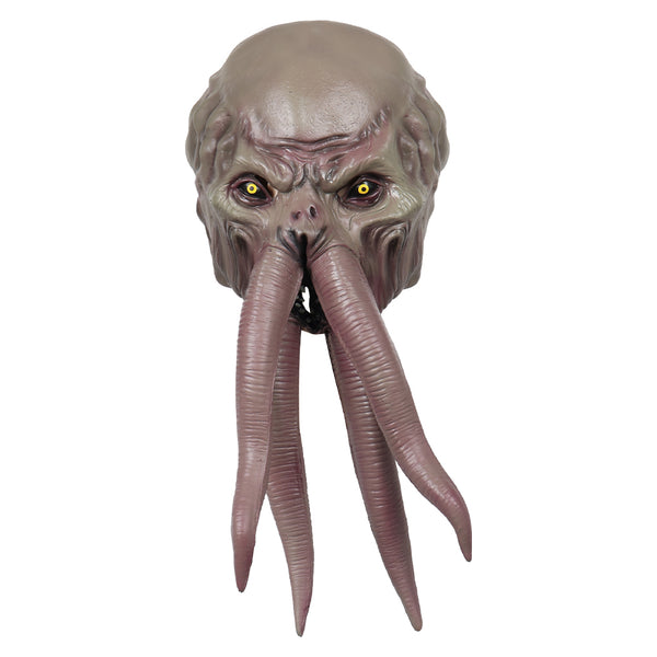 Game Dungeons & Dragons Mind Flayer Illithids Latex Mask Helmet Masquerade Halloween Party Costume Props