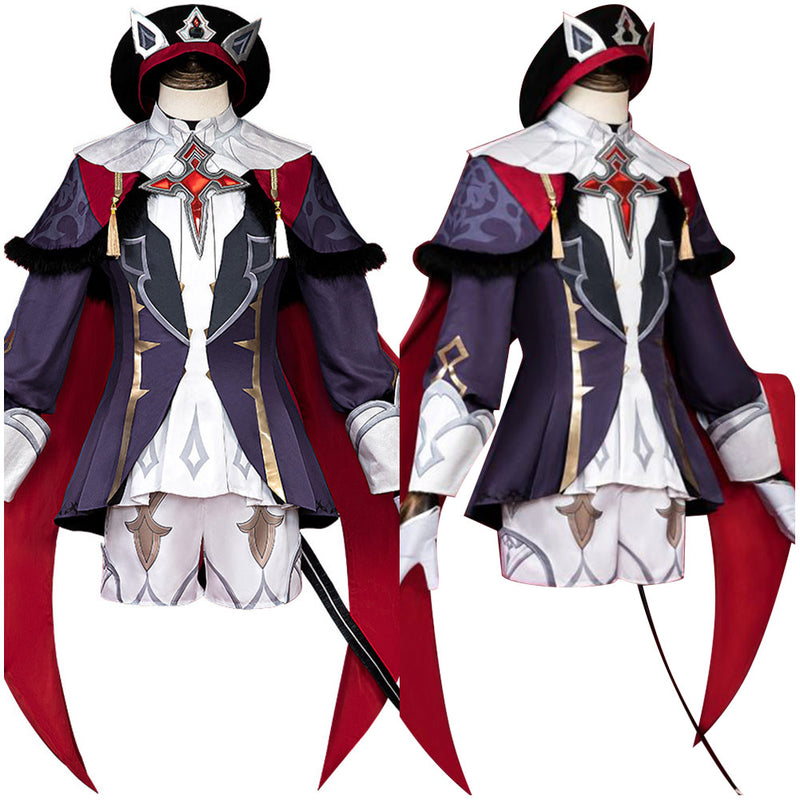 Game Genshin Impact Dahlia Party Halloween Carnival Cosplay Costume