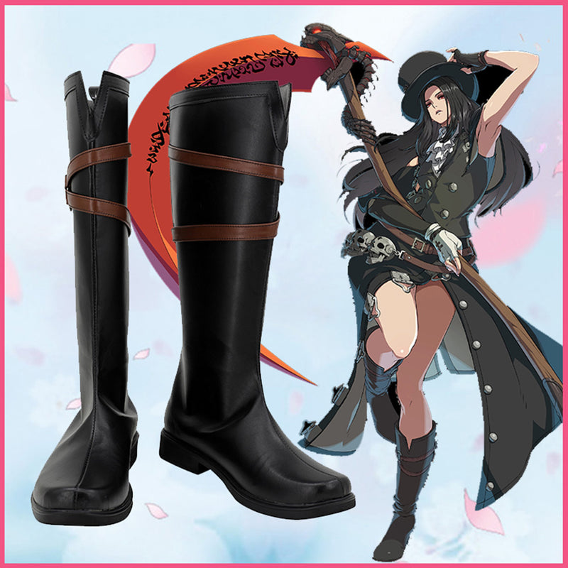 Game Guilty Gear Testament Cosplay Boots Shoes Party Carnival Halloween Cosplay Accessory