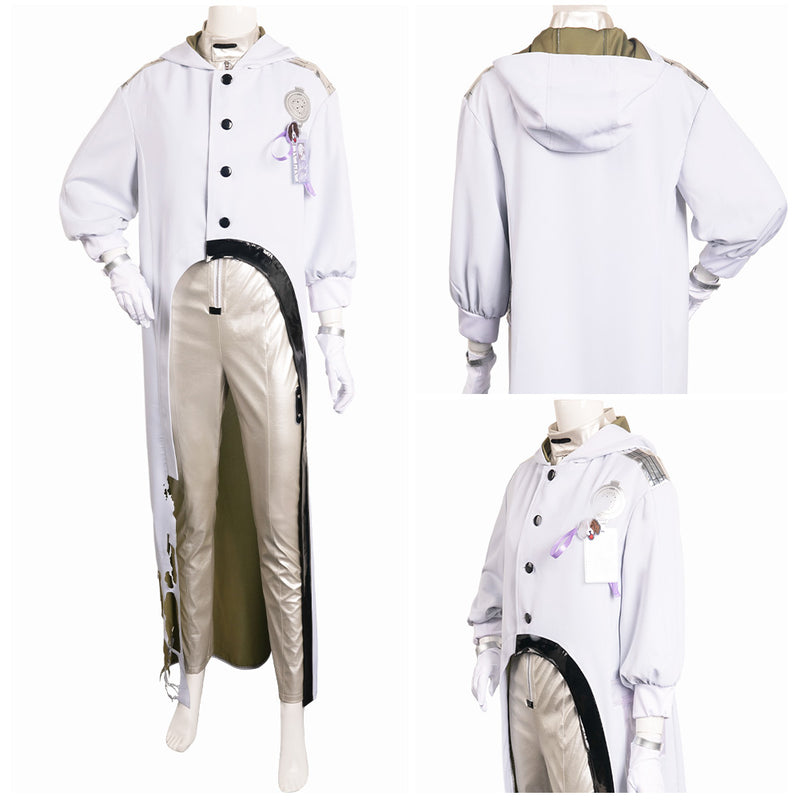 Game Reverse1999 Medicine Pocket Women White Jumpsuit  Party Carnival Halloween Cosplay Costume
