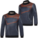 Game Starfield Mateo Printed Sweatshirt Party Carnival Halloween Cosplay Costume