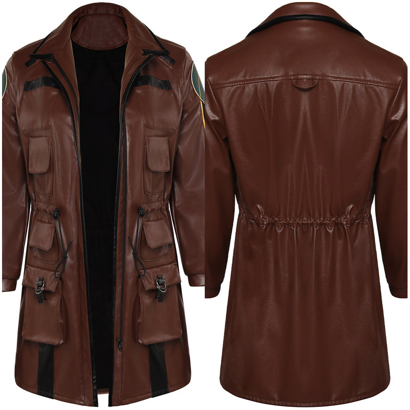 Game Starfield Noel Leather Jacket Party Carnival Halloween Cosplay Costume
