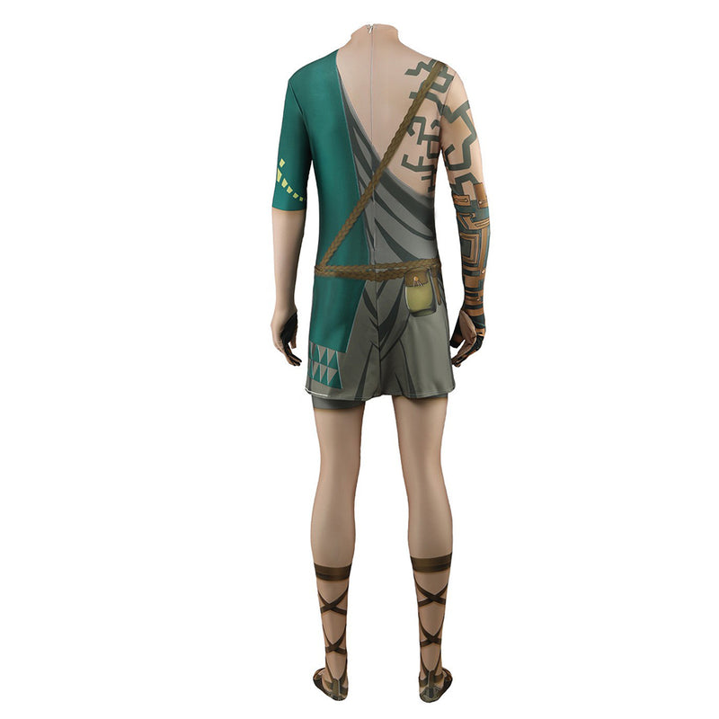 Game The Legend of Zelda Link Bodysuit Outfits Halloween Carnival Suit Cosplay Costume