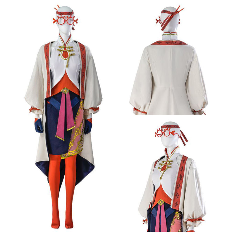 Game The Legend of Zelda Purah Women Dress Coat Outfits Party Carnival Halloween Cosplay Costume