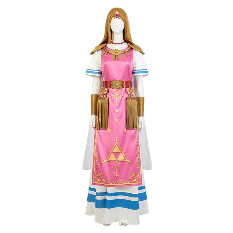 Game The Legend of Zelda: Skyward Sword Princess Zelda Outfits Party Carnival Halloween Cosplay Costume