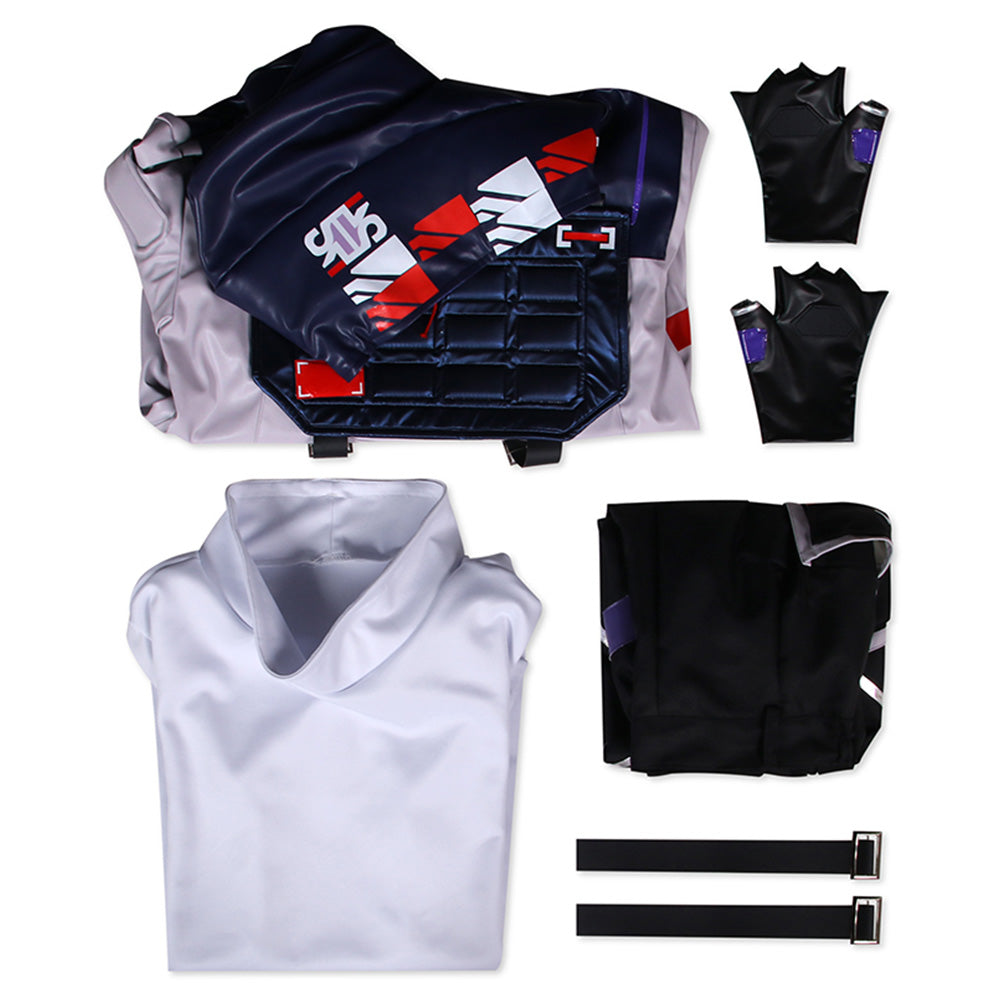 VALORANT ISO Outfits Party Carnival Halloween Cosplay Costume | Cossky