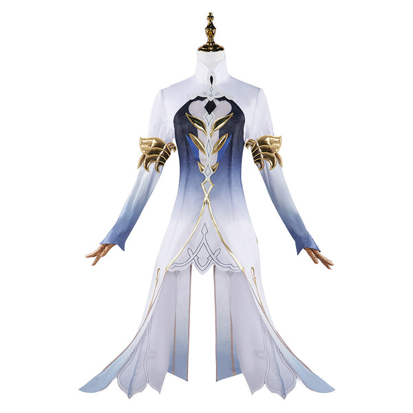 Genshin Impact Furina Fontaine New Skin Halloween Party Carnival Cosplay Costume