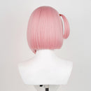 Genshin Impact Game Charlotte Cosplay Wig Heat Resistant Synthetic Hair Halloween Party Carnival Props