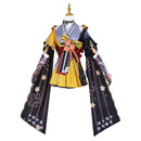 Genshin Impact Game Chiori Women Yellow Dress Party Carnival Halloween Cosplay Costume