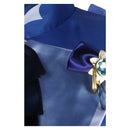 Genshin Impact Game Focalors Women Blue Suit Party Carnival Halloween Cosplay Costume