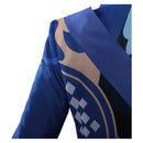 Genshin Impact Game Focalors Women Blue Suit Party Carnival Halloween Cosplay Costume