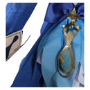 Genshin Impact Game Focalors Women Blue Suit Party Carnival Halloween Cosplay Costume