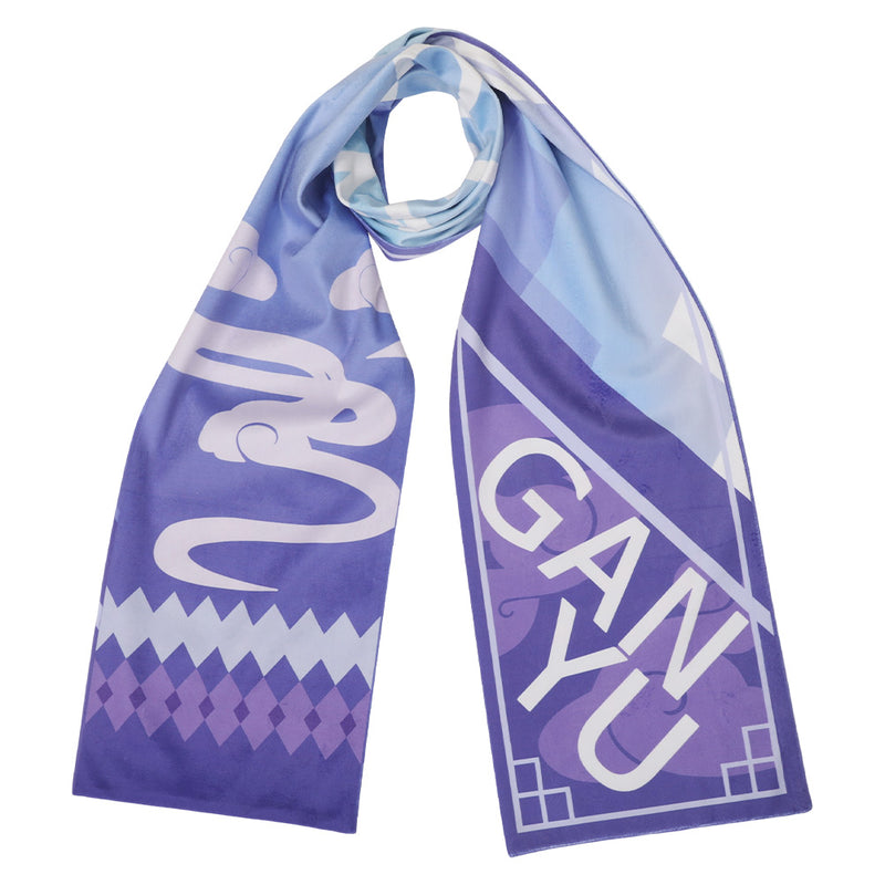 Genshin Impact Game Ganyu Cosplay Scarf Halloween Carnival Costume Accessories Orignal Design