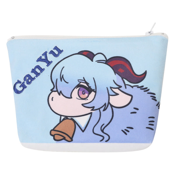 Genshin Impact Game Ganyu Purse Coin Bag Party Carnival Halloween Cosplay Accessories