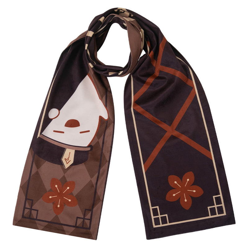 Genshin Impact Game Hu Tao Cosplay Scarf Halloween Carnival Costume Accessories Orignal Design