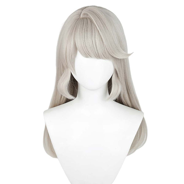 Genshin Impact Game Lynette Childhood Cosplay Wig Heat Resistant Synthetic Hair Halloween Party Carnival Props