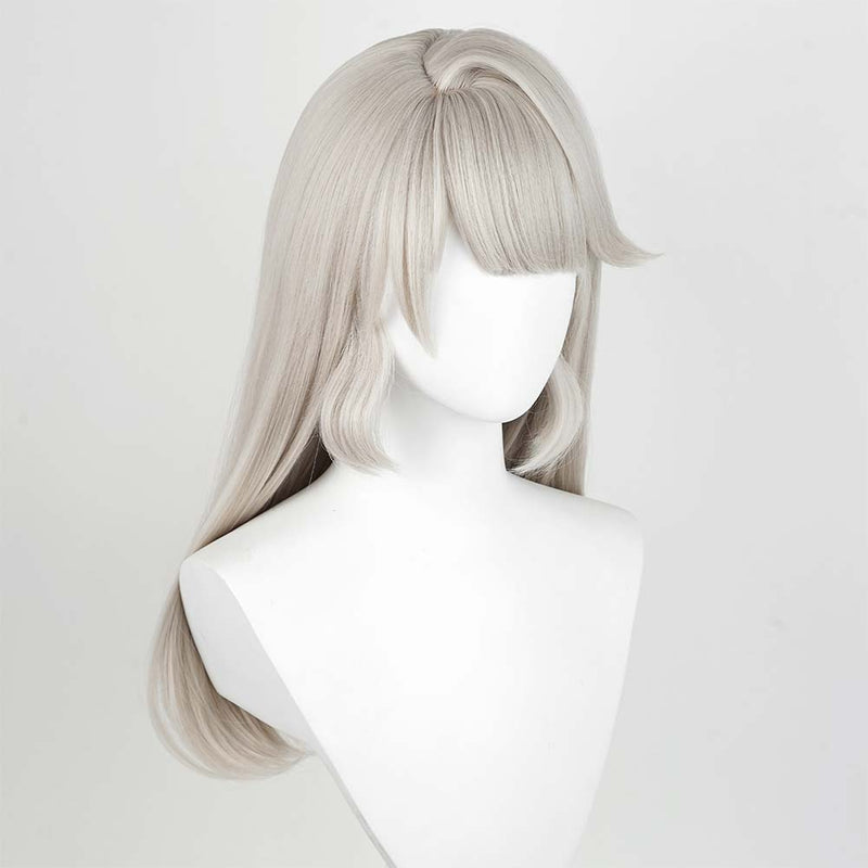 Genshin Impact Game Lynette Childhood Cosplay Wig Heat Resistant Synthetic Hair Halloween Party Carnival Props