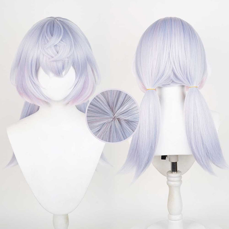 Genshin Impact Game Sigewinne Cosplay Wig Heat Resistant Synthetic Hair Halloween Party Carnival Props