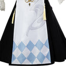 Genshin Impact Ganyu HEYTEA Linkage Fantasia Outfits Halloween Carnival Party Suit