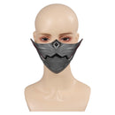 Genshin Impact Kuki Shinobu Cosplay Latex Masks Helmet Masquerade Halloween Party Costume Props