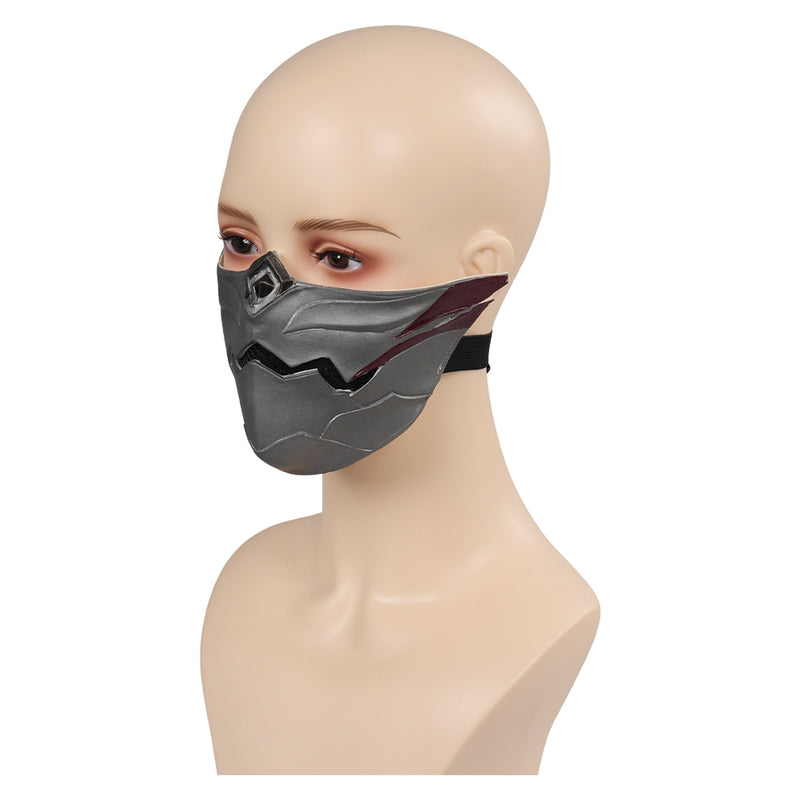 Genshin Impact Kuki Shinobu Cosplay Latex Masks Helmet Masquerade Halloween Party Costume Props