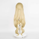 Genshin Impact Navia  Cosplay Wig Heat Resistant Synthetic Hair Halloween Party Carnival Props