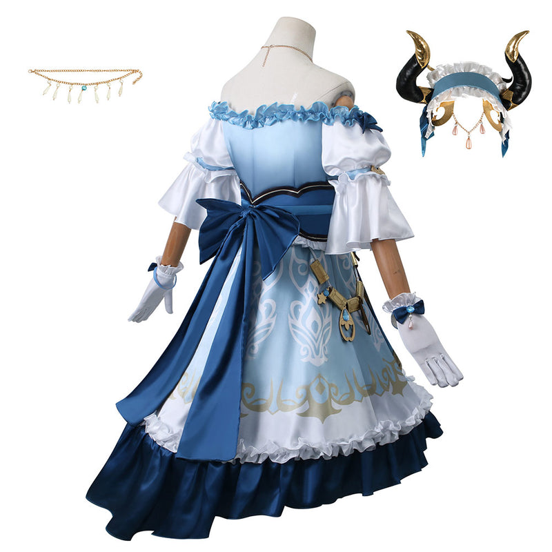 Genshin Impact Nilou Japanese Service Linkage New Style Dress Party Carnival Halloween Cosplay Costume