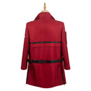 Ghostbusters 2024 Movie Phoebe Spengler Red Coat Party Carnival Halloween Cosplay Costume