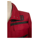 Ghostbusters 2024 Movie Phoebe Spengler Red Coat Party Carnival Halloween Cosplay Costume