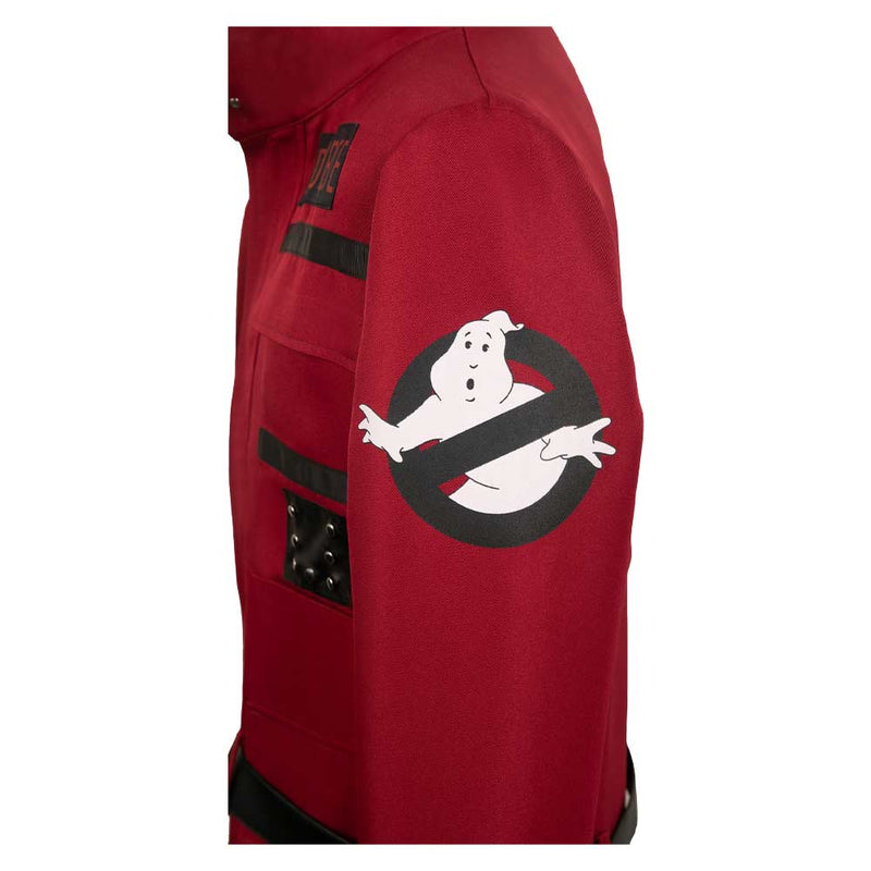 Ghostbusters 2024 Movie Phoebe Spengler Red Coat Party Carnival Halloween Cosplay Costume