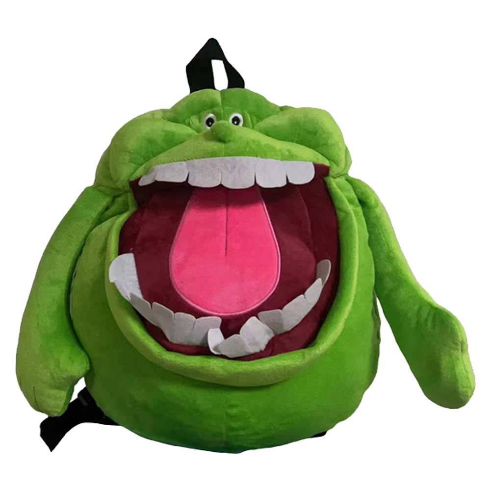 Ghostbusters Slimer Cosplay Backpack 3D Print School Bag Rucksack for