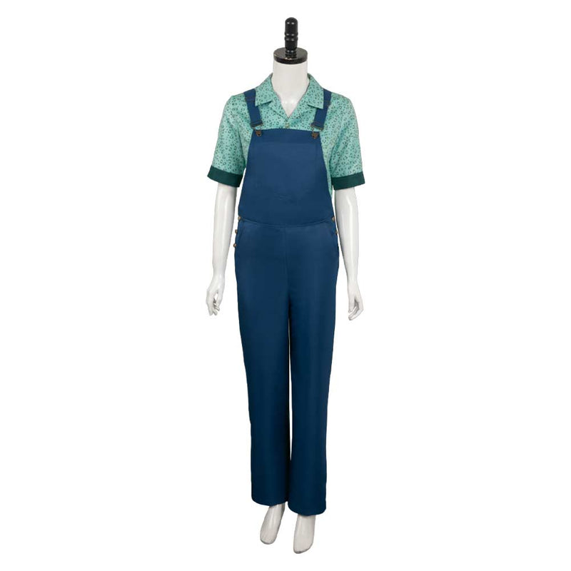 Ghostbusters: Afterlife Movie Phoebe Spengler Women Blue Suit Party Carnival Halloween Cosplay Costume