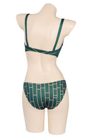 Jolyne Original Designer Two Pieces Swimsuit Cosplay Costume-cossky®