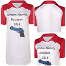 Harley 2014 Family Daily Short-sleeved Shirt Halloween Party Carnival Cosplay Costume