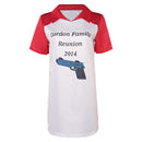 Harley 2014 Family Daily Short-sleeved Shirt Halloween Party Carnival Cosplay Costume