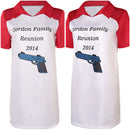 Harley 2014 Family Daily Short-sleeved Shirt Halloween Party Carnival Cosplay Costume