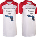 Harley 2014 Family Daily Short-sleeved Shirt Halloween Party Carnival Cosplay Costume