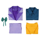 Harley Quinn Clown Purple Outfits Party Carnival Halloween Cosplay Costume