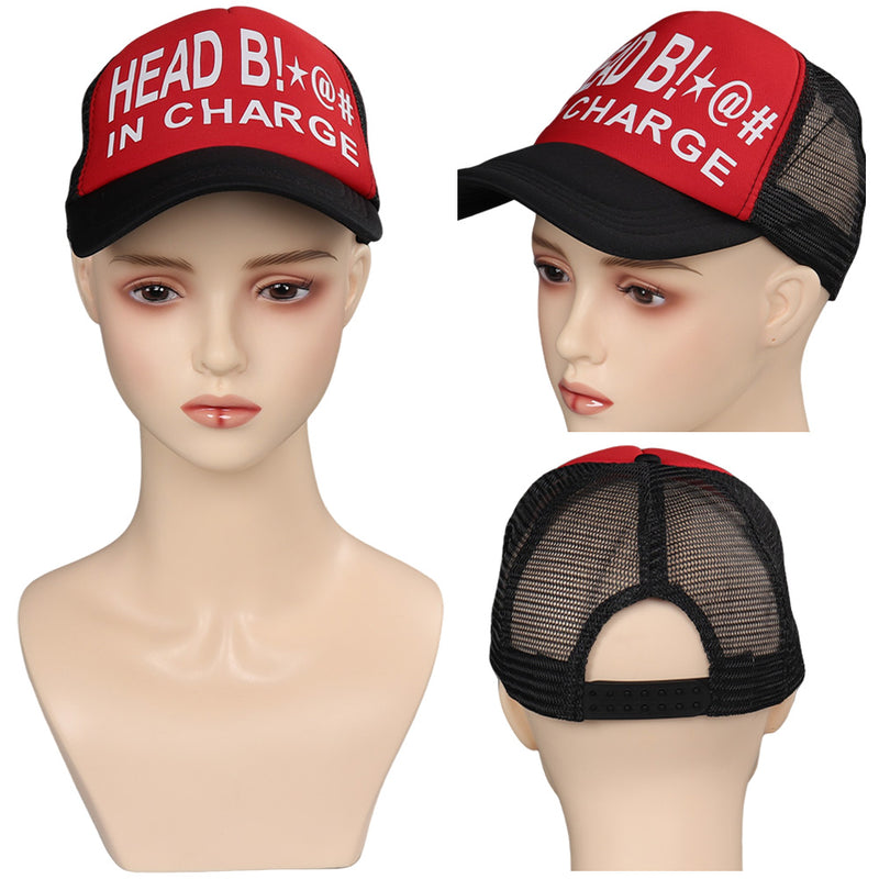 Harley Quinn Cosplay Women Fashion Baseball Cap  Accessories Party Carnival Halloween Cosplay Costume